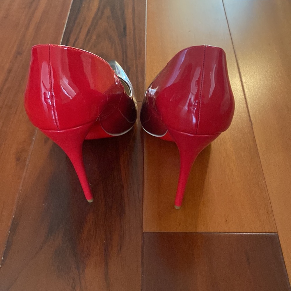 Red ombré high heels - Picture 5 of 9